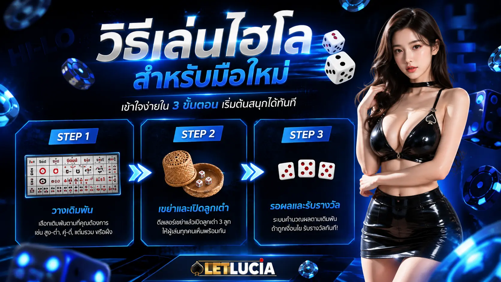 วิธีเล่นไฮโลสำหรับมือใหม่